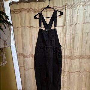 We The Free Women's Black Ziggy Denim Overalls